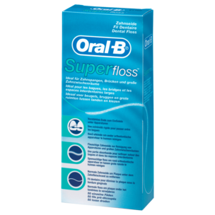 Oral-B Zahnseide Fäden SuperFloss 50 Stück